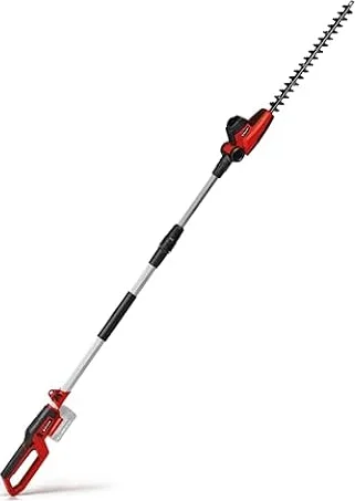 Einhell Tagliasiepi telescopico a batteria GC-HH 18/45 Li T-Solo | PXC | Impugnatura principale girevole | Ingranaggio in metallo | Testa motore inclinabile in 7 posizioni | Senza batteria