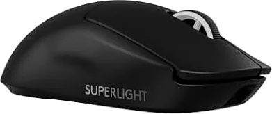 Logitech G PRO X SUPERLIGHT 2 - mouse gaming wireless - Nero | Pro-Grade 60 g, 5 pulsanti programmabili, sensore 44.000 DPI, 8 kHz, ricarica USB-C, per PC/Mac