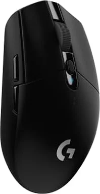 Logitech G G305 LIGHTSPEED Mouse Gaming Wireless - Nero | Sensore 12K HERO, 12.000 DPI, Design Leggero, 6 Pulsanti Programmabili, Batteria 250 Ore, Memoria Integrata, PC/Laptop