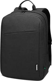 Lenovo Laptop Casual Backpack 16" Zaino PC, Tessuto Snow Yarn idrorepellente, Scomparto imbottito, Tasche organizzate, Pannello trapuntato, per Scuola/Ufficio/Viaggio – Nero