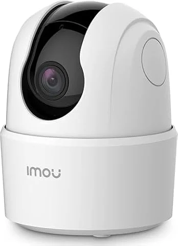 Imou 3MP Telecamera WiFi Interno, 2K Videocamera di Sorveglianza IR notte | Tracciamento Movimento, Rilevamento Umano/Animali, Audio Bidirezionale, Notifiche Real-Time, Modalità Privata, 2,4G, 512GB