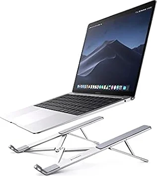 UGREEN Supporto per Laptop in Alluminio Regolabile Altezza 5 Livelli | Compatibile con MacBook Air Pro ASUS HP Dell e Altri 12-17.3"