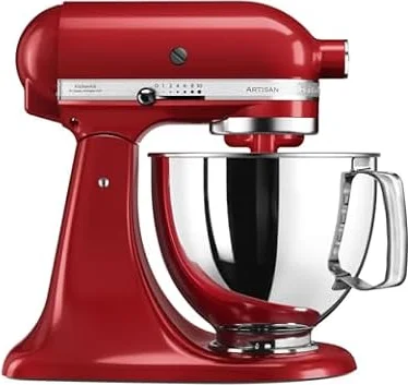KitchenAid Artisan Planetaria Impastatrice 4,7L Rosso imperiale | Impasta pane, mescola torte e monta panna; design iconico in metallo pressofuso fatto per durare generazioni