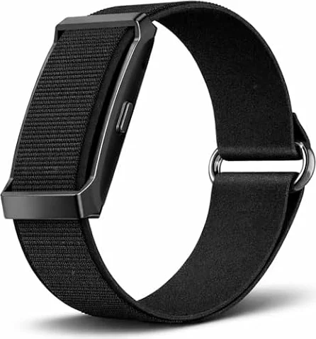 Duckdik Sense Smart Band senza Display Uomo Donna, Progettata in Spagna, Coach IA, Monitor Sonno Energia Recupero, Frequenza Cardiaca 24/7 HRV SpO₂, IP68, +45 Giorni, Senza Abbonamento, Nero