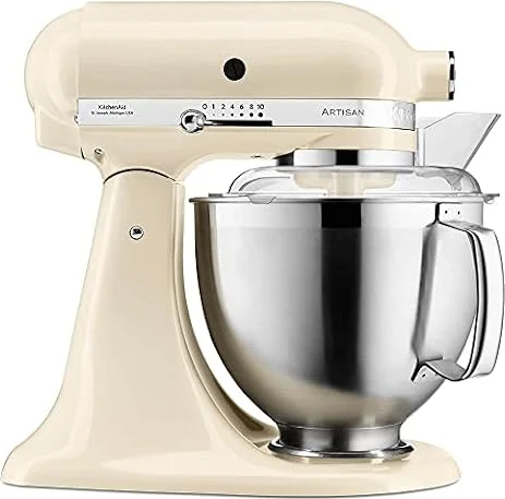 ARTISAN 5KSM185PSEAC - Sbattitore da cucina in acciaio inox, colore: crema