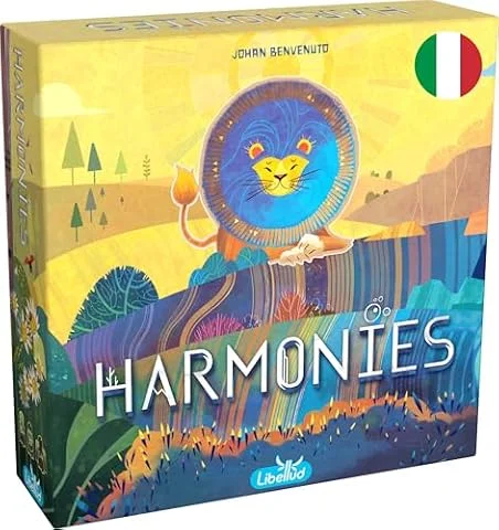 Asmodee – HARMONIES – Gioco da Tavolo Strategico | Gioco da Tavola di Costruzione Territorio e Gestione Habitat Animali – 1-4 Giocatori – 10+ Anni – 30 Min. – Edizione Italiana