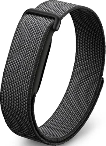 Google Fitbit Air - Activity tracker senza schermo con monitoraggio di fitness, battito cardiaco e sonno - Coaching personalizzato basato sull'AI - Fino a 7 giorni di autonomia - Nero ossidiana